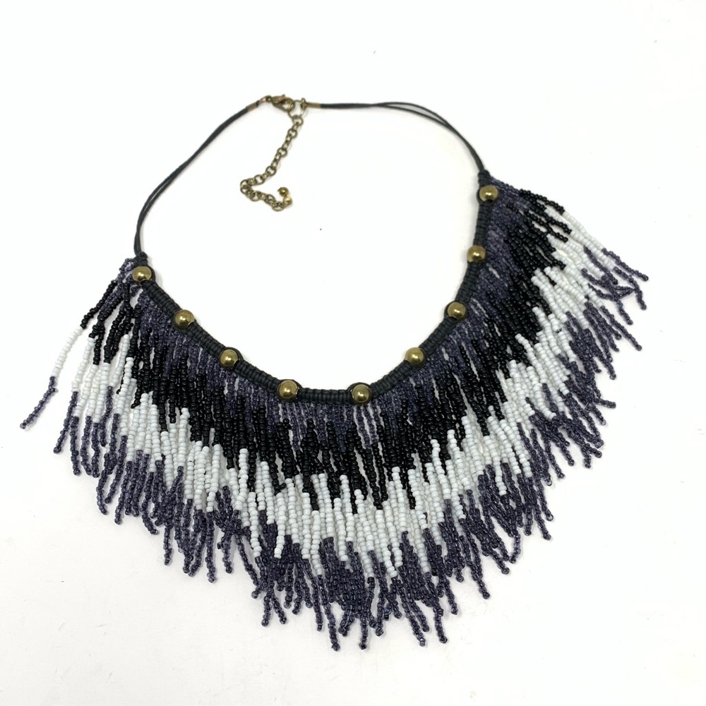 Beaded Statement Necklace